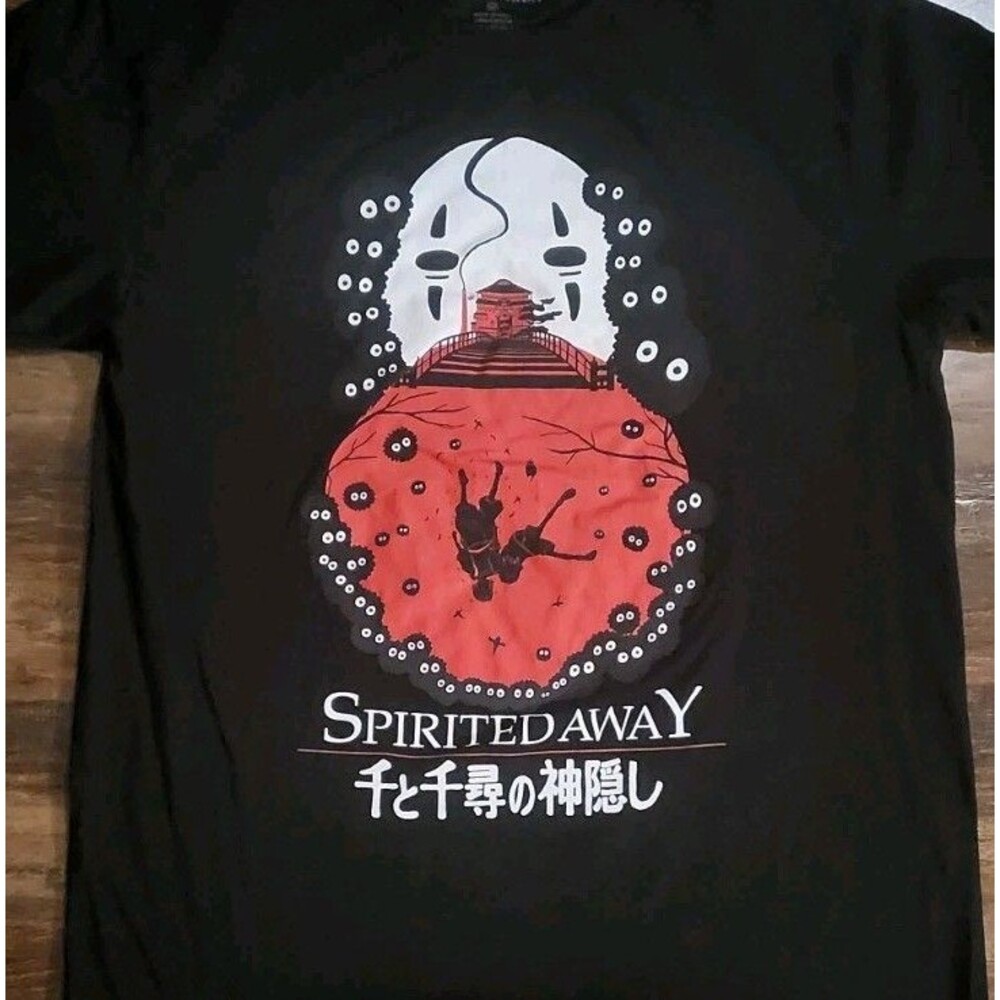 Vintage Studio Ghibli Spirited Away Our Universe T Shirt Mens M